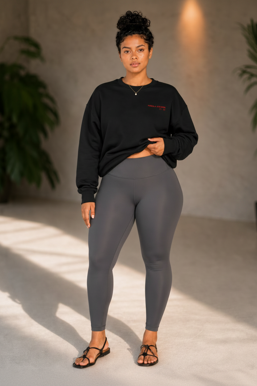 "Bare Minimum" High-Rise Leggings