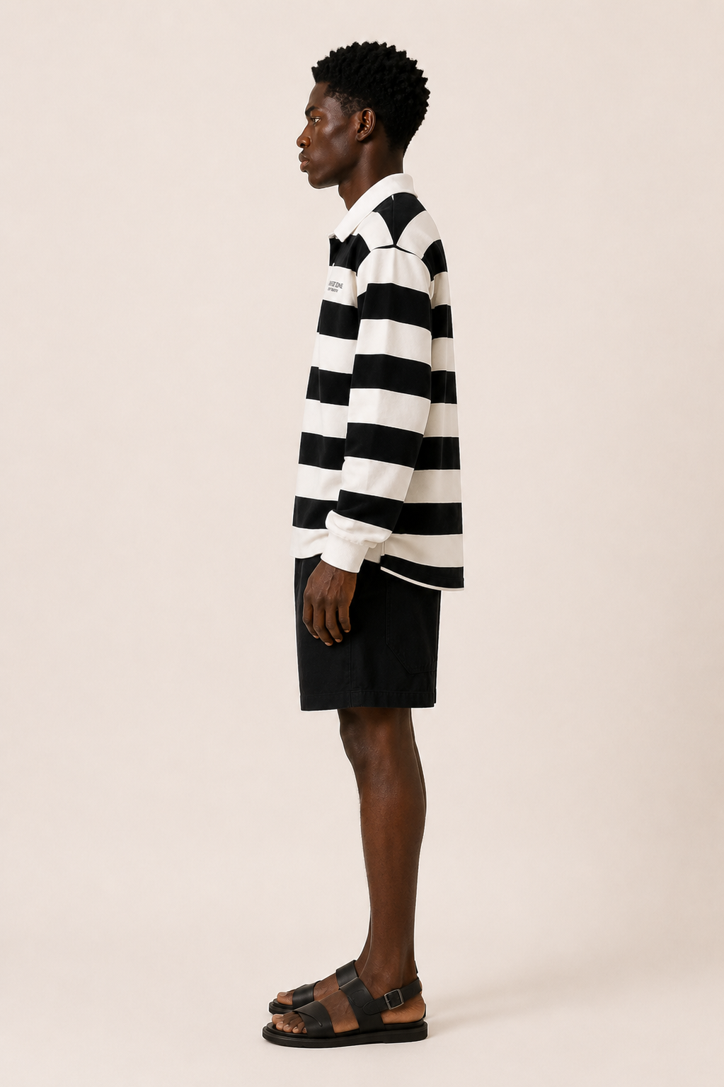 "Comfort Zone" Striped Polo