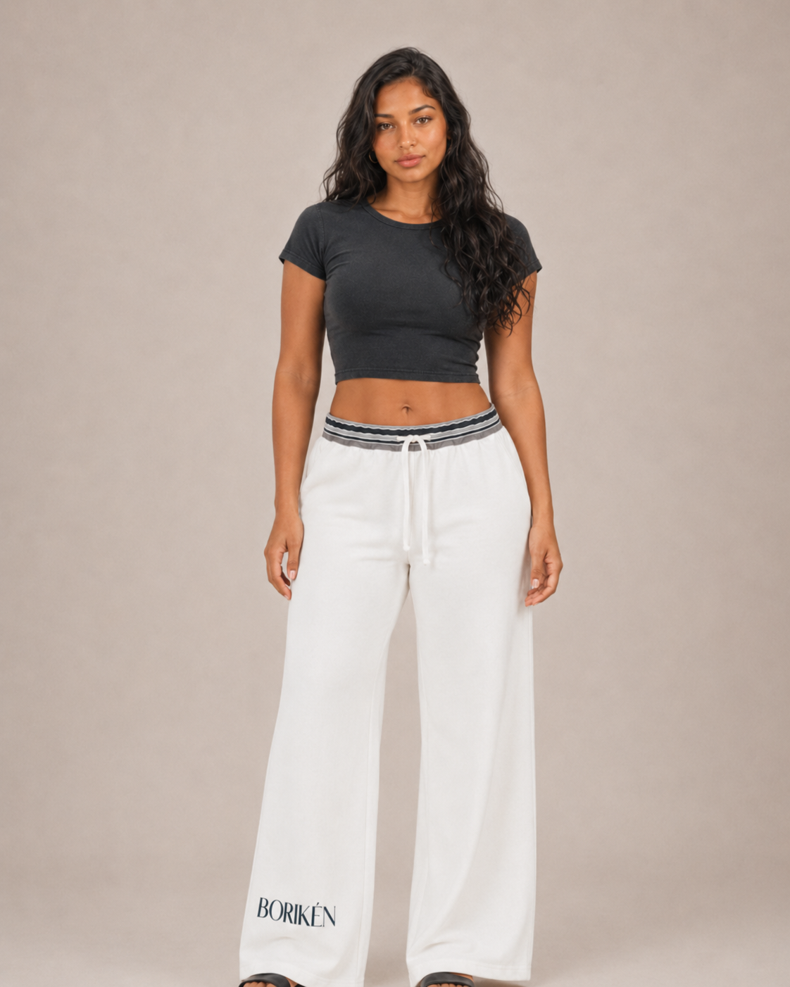 "Borikén" Wide-Leg Pants