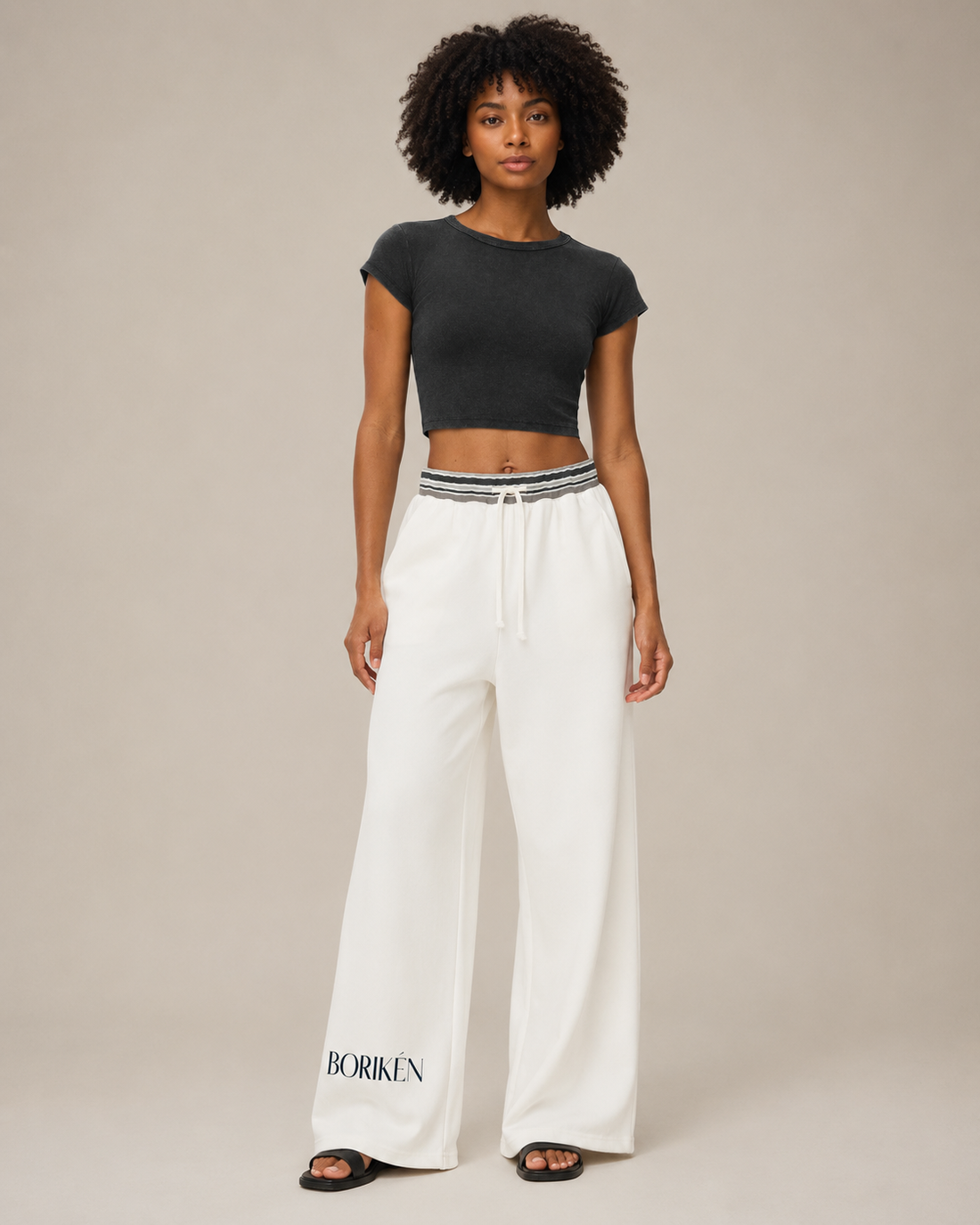 "Borikén" Wide-Leg Pants