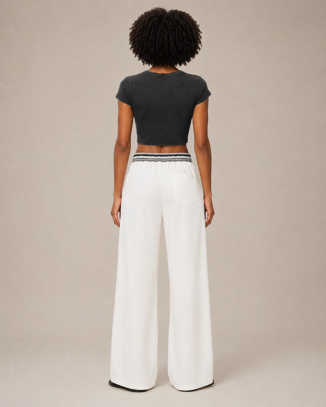"Borikén" Wide-Leg Pants