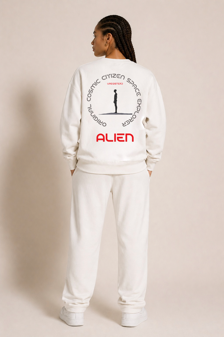 "Alien Cosmic Citizen — CF-01" Crewneck