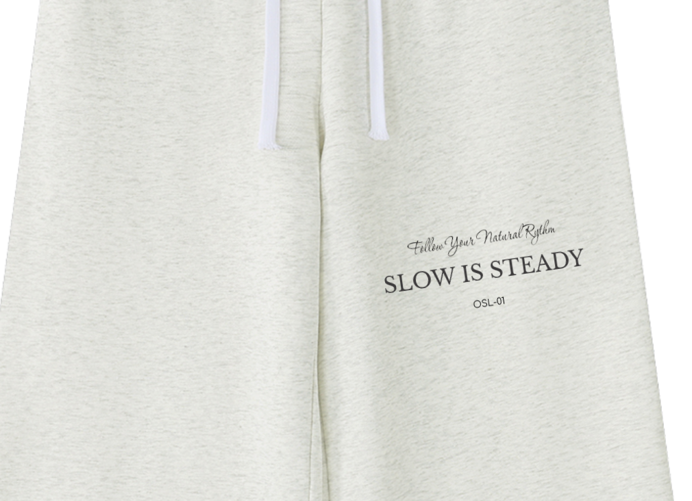 “Your Natural Rhythm” Wide-Leg Sweatpants