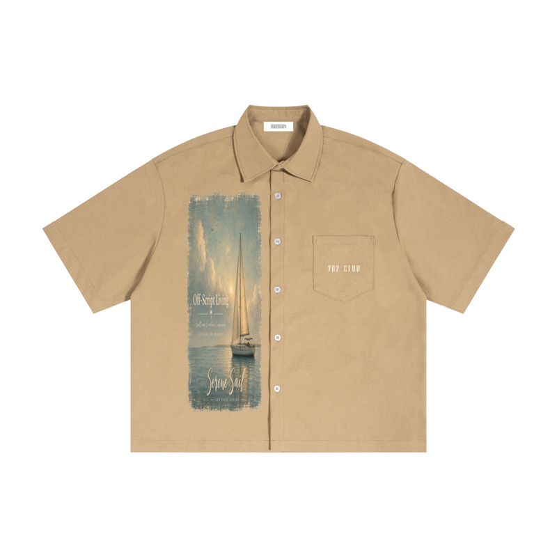  "Sail” Boxy Shirt