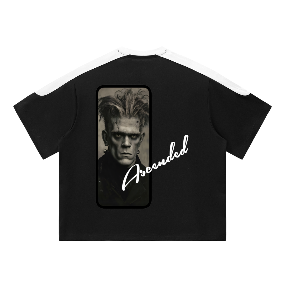 "Ascended" Color Block Oversized Tee