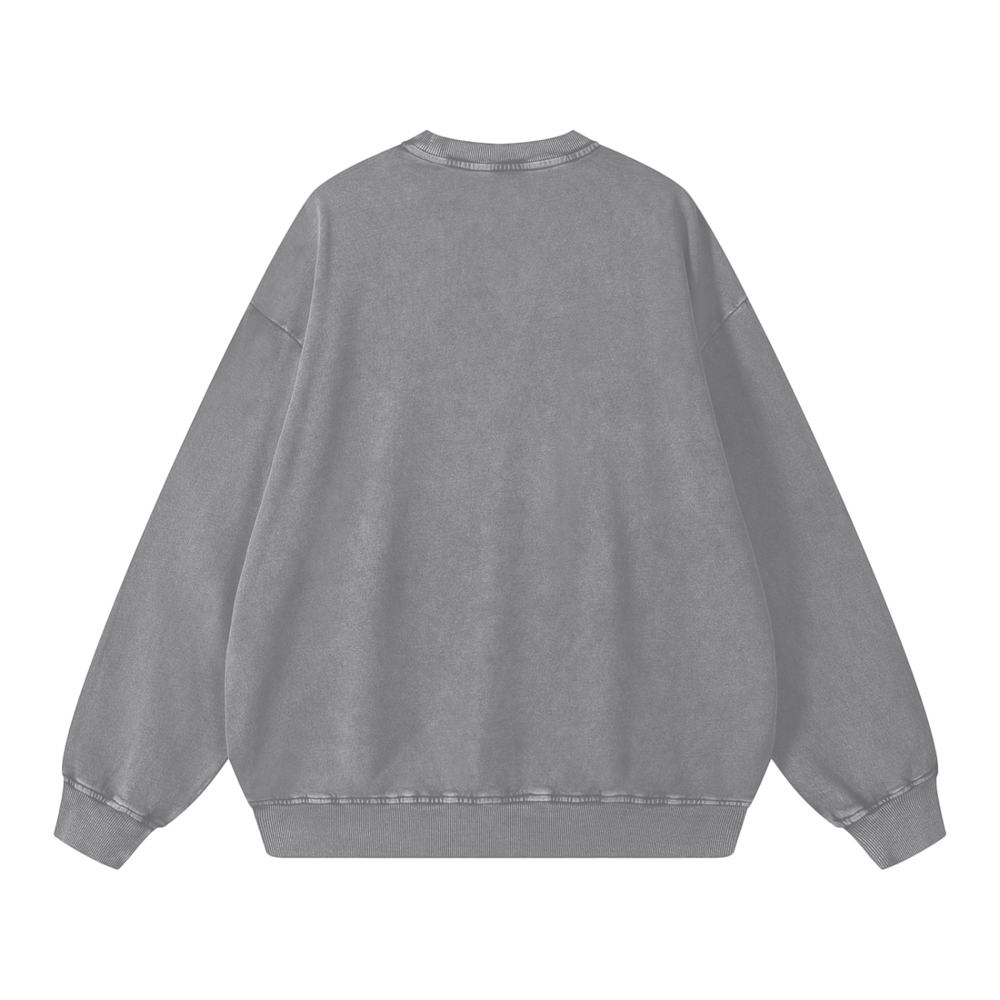 Vintage-treated Oversized Sweatshirt