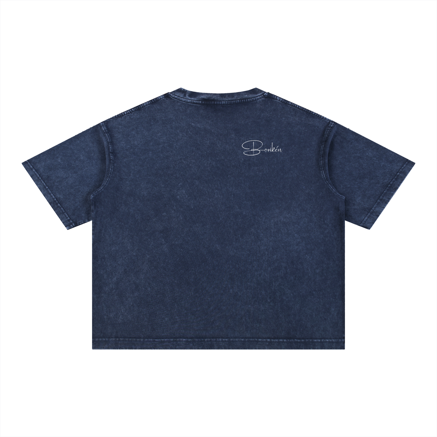 "Borikén" Mineral Wash Boxy Cotton T-Shirt