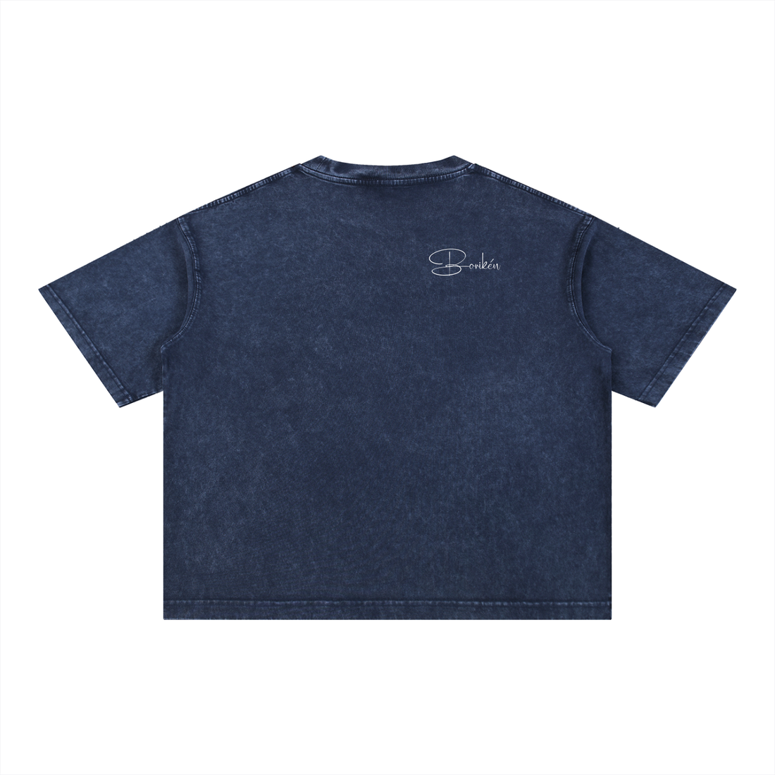 "Borikén" Mineral Wash Boxy Cotton T-Shirt