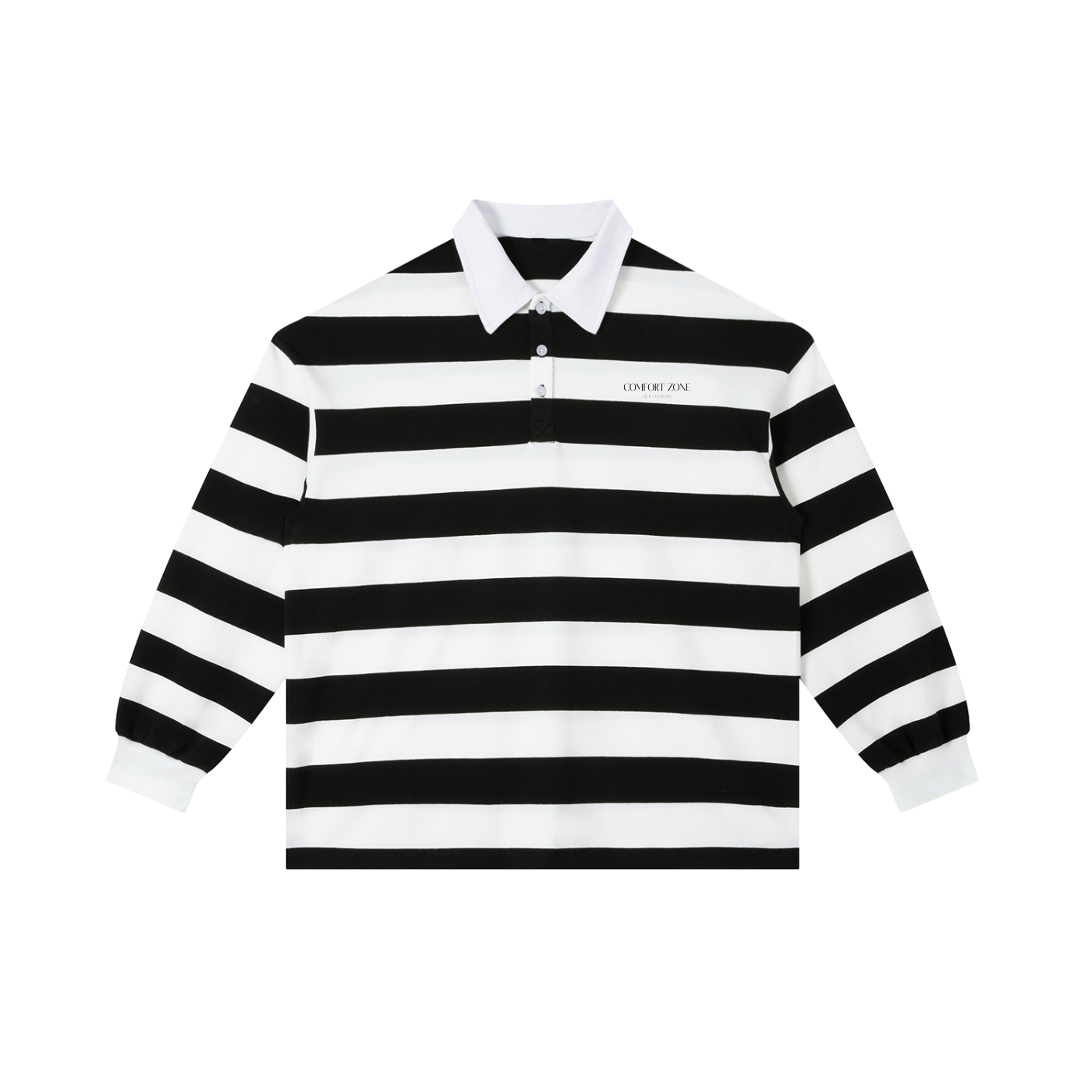 "Comfort Zone" Striped Polo