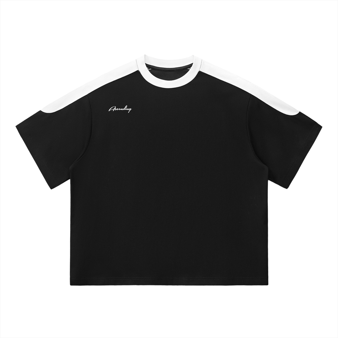 "Ascended" Color Block Oversized Tee
