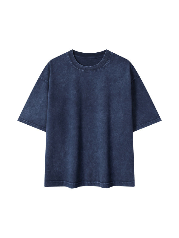 "Borikén" Mineral Wash Boxy Cotton T-Shirt