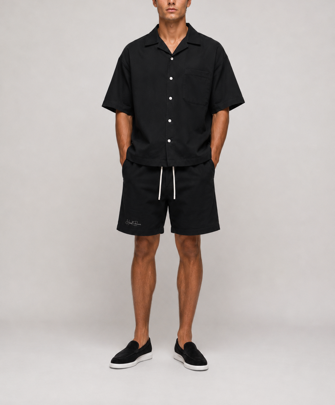 Essentials Cotton-Blend Shorts
